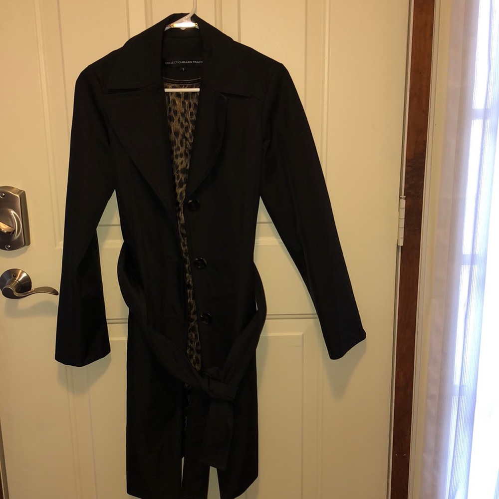 Brown water resistant trench Ellen Tracy small